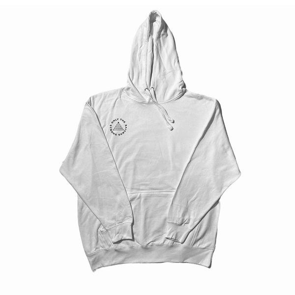 OTSS WHITE PULLOVER HOODIE